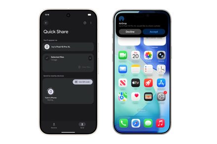 Android prépare son AirDrop avec le partage par contact