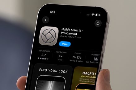 Halide Mark III transforme votre iPhone en appareil photo vintage
